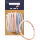 ebelin Haarelastiekjes met viscose (gemaakt van bamboepulp), 9 stuks.