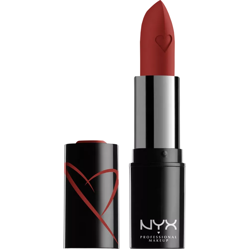 NYX PROFESSIONAL MAKEUP Lipstick Shout Loud Satin 12 Hot In Here, 3,5 g