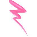 NYX PROFESSIONAL MAKEUP Vloeibare Eyeliner Matte Levendige Helder 08 Roze Niet Tweemaal, 2 ml