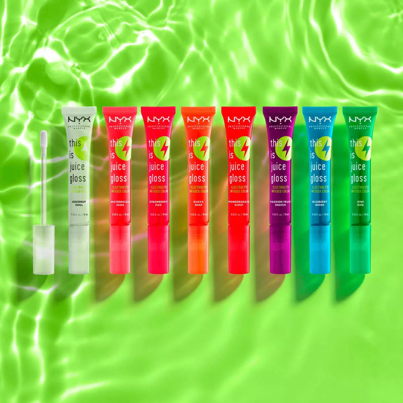 NYX PROFESSIONAL MAKEUP Lip Gloss 01 This Is Juice Coconut Chill, 10 ml