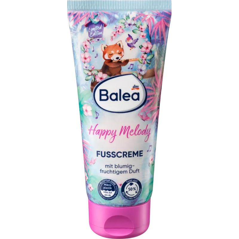 Balea Voetcrème Happy Melody Limited Edition, 100 ml