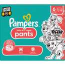 Pampers Baby Pants Baby Dry Gr.6 Extra Large (14-19 kg) Édition limitée Paw Patrol, boîte mensuelle, 138 pièces.