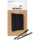 ebelin Haarschuif extra kort zwart, 30 stuks