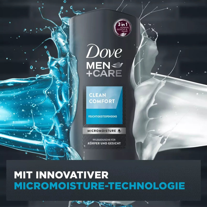 Dove MEN+CARE Douchegel Clean Comfort, 250 ml