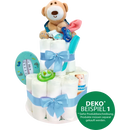 Tanjo Luiertaart klein, blauw, 1 stuk