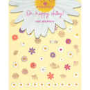 essence Autocollant pour ongles Oh Happy Daisy! 01 One Daisy At A Time, 50 pièces.