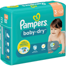 Pampers Luiers Baby Dry maat 3 Midi (6-10 kg), 34 stuks.