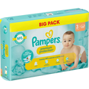 Couches Pampers Premium Protection taille 3 Midi (6-10 kg), vrac, 68 pièces.