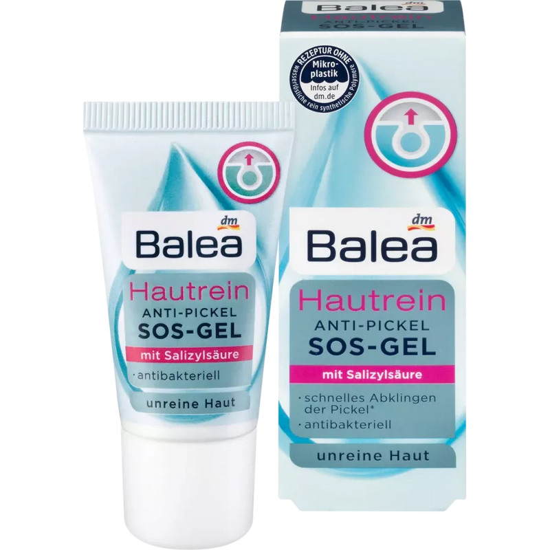Balea Anti-puistjes gel SOS Skin Clear, 15 ml