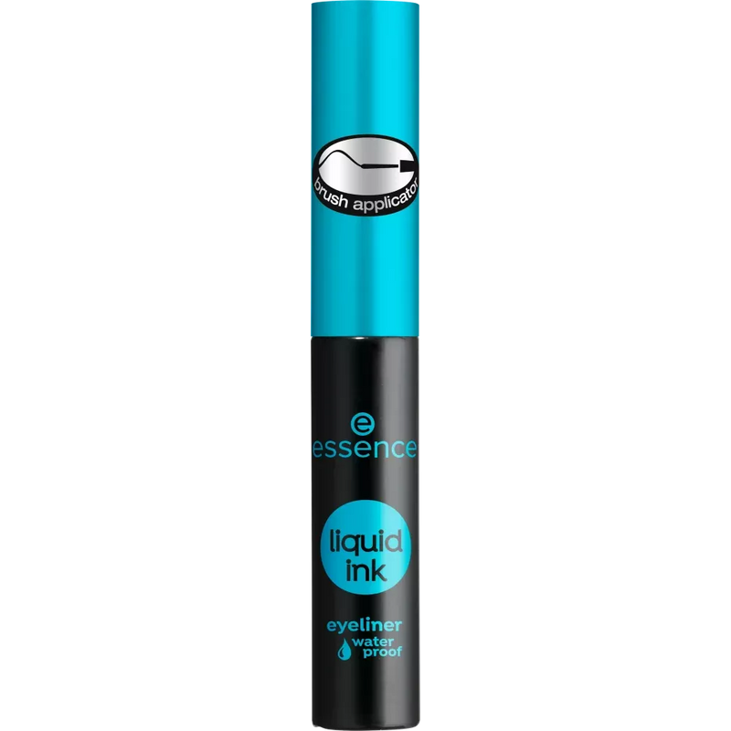 essence cosmetics Eyeliner vloeibare inkt waterproof 01, 3 ml