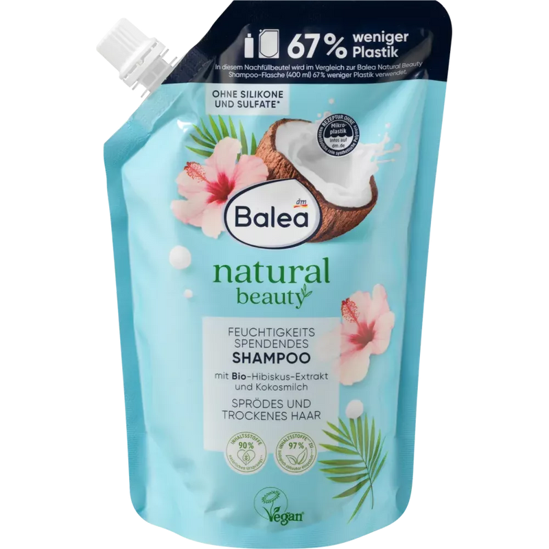 Balea Natuurlijke schoonheid shampoo vocht NFB, 400 ml