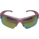 Lunettes de sport SUNDANCE rose métallisé avec verres miroir, 1 pièce