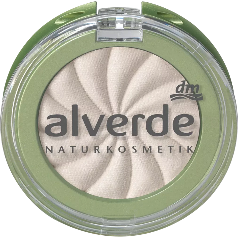 alverde NATURKOSMETIK Oogschaduw Mono All-in-One 01 Champagne, 1,7 g