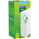 Recharge de serpillières Swiffer Floor Dry Dry, 80 pièces