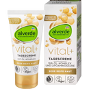 Alverde Naturkosmetik Vital + Crème pour le visage, 50 ml