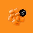 Bilou Chewing-gum, saveur limonade orange (10 pièces), sans sucre, 24 g