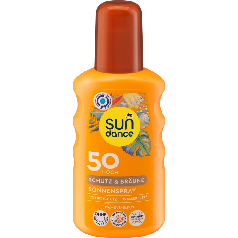 SUNDANCE Sun Spray Protection & Tan SPF 50, 200 ml