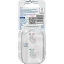 babylove Pasgeboren fopspeen symmetrisch, silicone, maat 0, konijn/regenboog, 2 st.