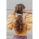 Chouchou à cheveux longs avec dégradé de couleurs, 1 pièce