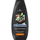 Schwarzkopf Schauma Shampooing Sports Power 2en1, 400 ml