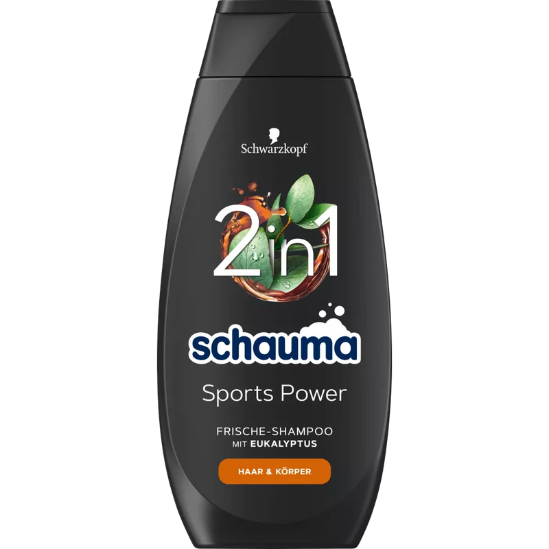 Schwarzkopf Schauma Shampoo Sports Power 2in1, 400 ml