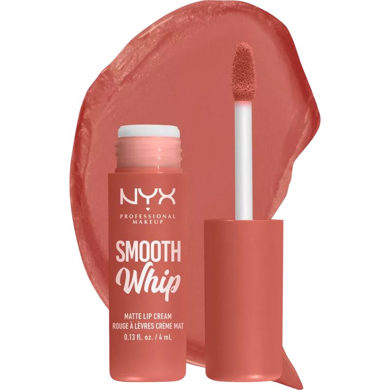 NYX PROFESSIONAL MAKEUP Lipstick Smooth Whip Matte 23 Laundry Day, 4 ml