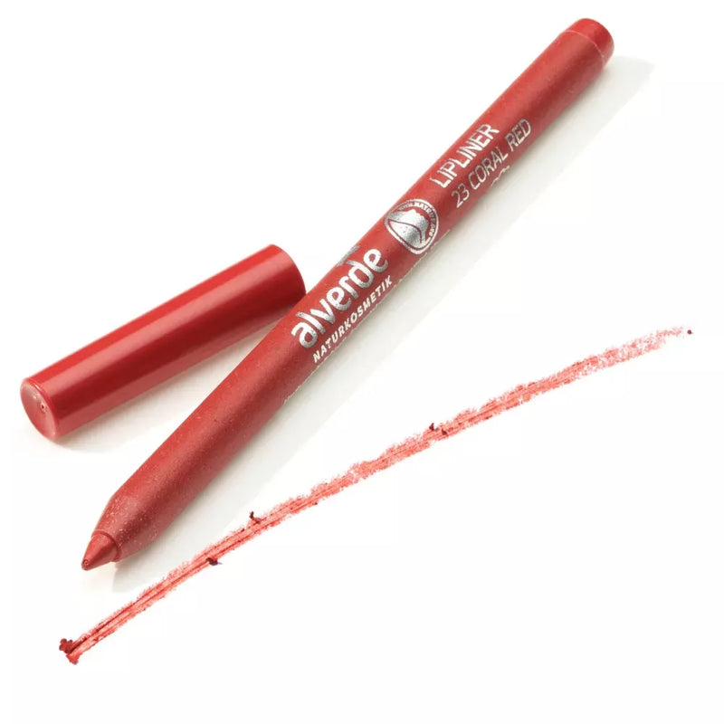 alverde NATURKOSMETIK Lipliner 23 Koraalrood, 1,2 g