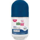 sebamed Deo Roll On sensitive voor mannen, 50 ml