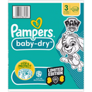 Pampers Luiers Baby Dry maat 3 (6-10 kg) Limited Edition Paw Patrol, maandelijkse doos, 234 stuks.