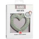 BIBS Bijtring hart groen, vanaf 3 maanden, 1 stuk