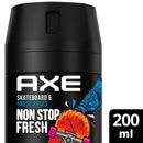 AXE Déodorant Spray Skateboard Fresh Rose, 150 ml