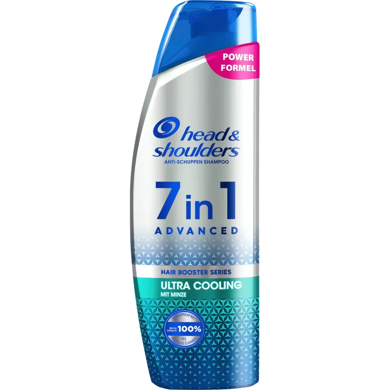 head&shoulders Antiroosshampoo 7in1 Advanced Ultra Cooling, 250 ml