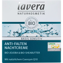 Lavera Nachtcrème Basis Sensitive Anti-Rimpel Q10, 50 ml
