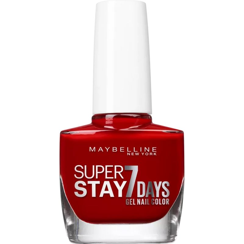 Maybelline New York Nagellak Superstay Forever Strong 7 Days 06 dieprood, 10 ml