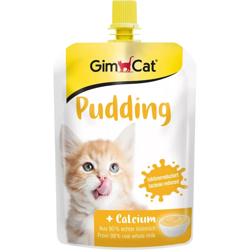 GIMCAT Voedingssupplement voor katten, pudding met calcium, 150 g