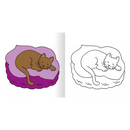 Ars Edition Bunte Tierwelt Malbuch, 1 pièce