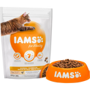IAMS Croquettes pour chats, Hairball au poulet, adulte, 800 g