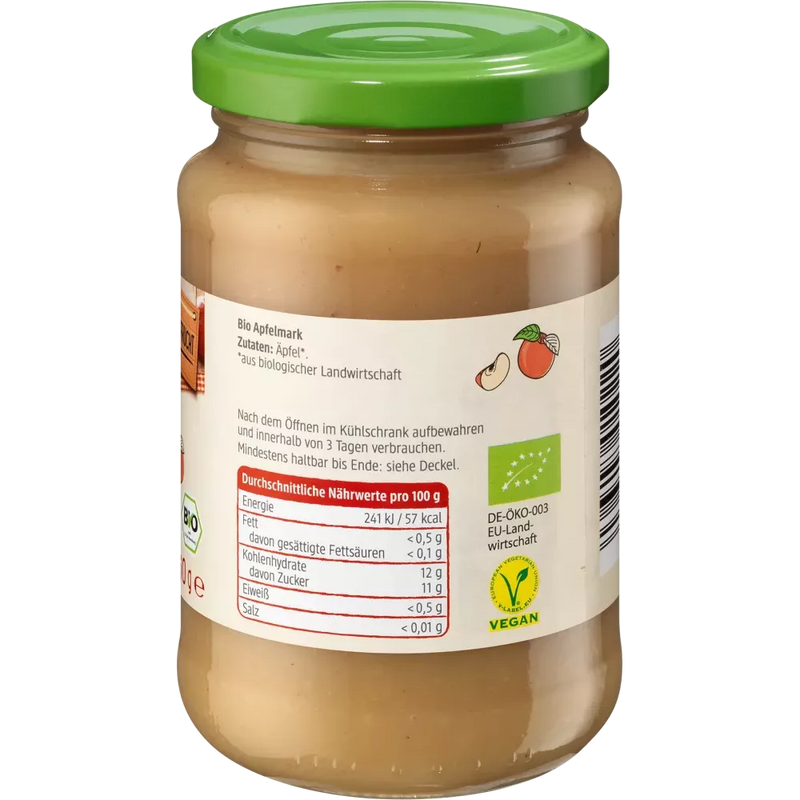 dmBio Vruchtenpulp appel, Naturland, 360 g