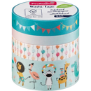 Profissimo Washi tape "Kinderen", 4 stuks.