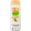 alverde NATURKOSMETIK Baby Wash Lotion & Shampoo Organic Calendula, 250 ml