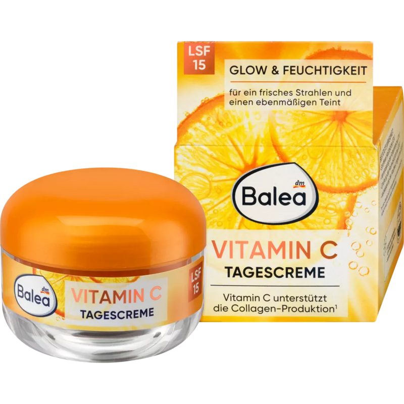 Balea Gezichtscrème Vitamine C LSF15, 50 ml