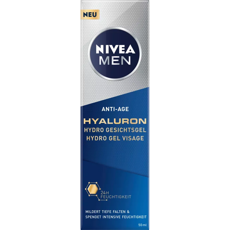 NIVEA MEN Anti-Age Hyaluron Hydro Gel, 50 ml