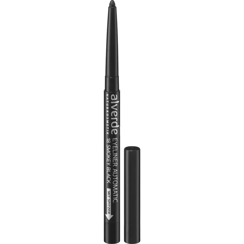 alverde NATURKOSMETIK Kajal Eyeliner Automatic 18 smokey black, 0.3 g