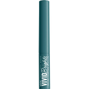 NYX PROFESSIONAL MAKEUP Eyeliner liquide mat vibrant et lumineux 01 Cyan Simp, 2 ml