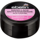 ebelin Nagellak remover pads aceton-vrij, 30 stuks.