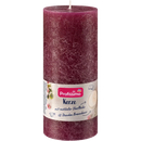 Bougie Profissimo rustique 100/68 prune, 1 pièce