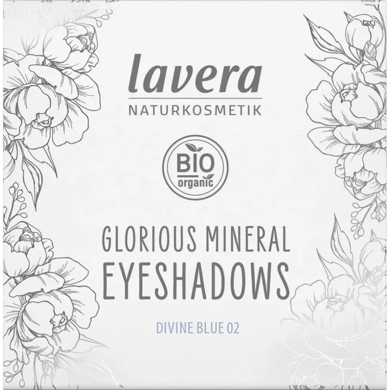 Lavera Oogschaduw Glorious Mineral Eyeshadows -Divine Blue 02, 3.2 g