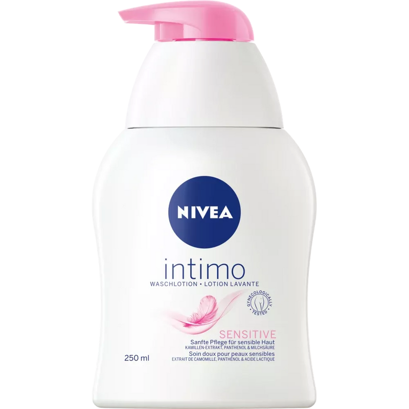 NIVEA Intimate Care Wash Lotion Intimo Sensitive, 250 ml
