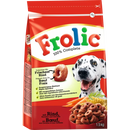 Frolic Croquettes pour chiens, Complète au bœuf, 1,5 kg