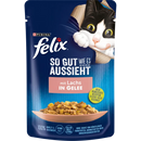 Felix Katten Natvoer, Adult, Zo goed als het lijkt met zalm, 85 g
